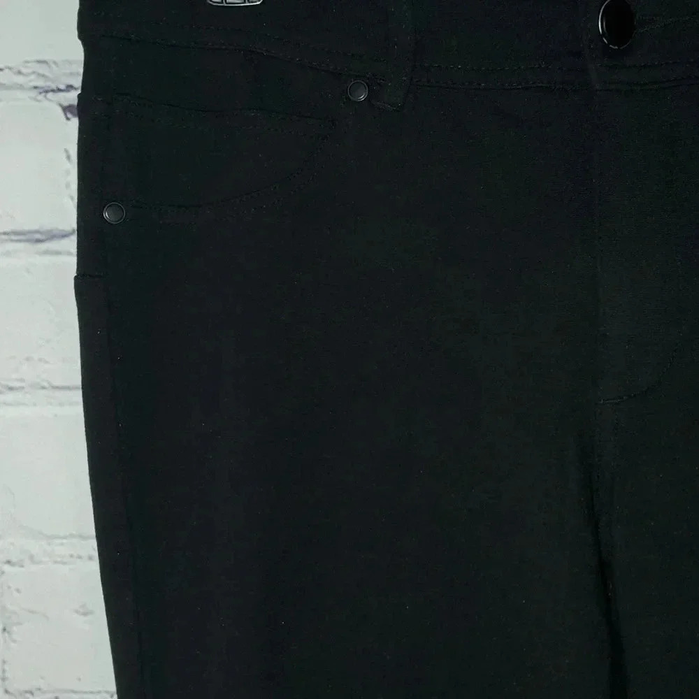 New Directions Black Jeggings Women's Size 12 - Picture 3 of 10